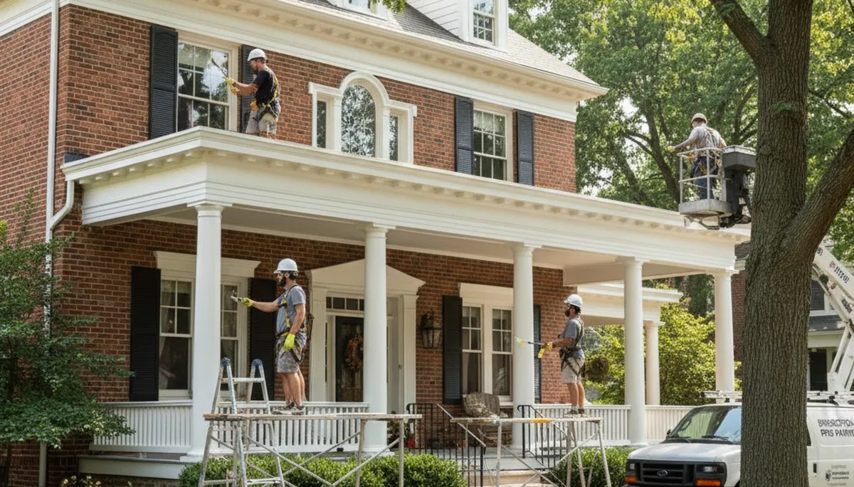 Exterior painting services in St Louis, MO for residential and commercial properties