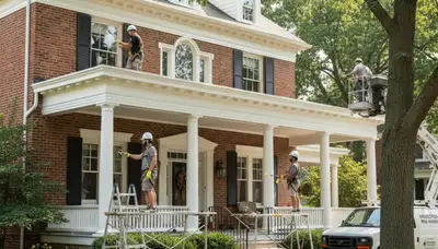 Exterior painting services in St Louis, MO for residential and commercial properties