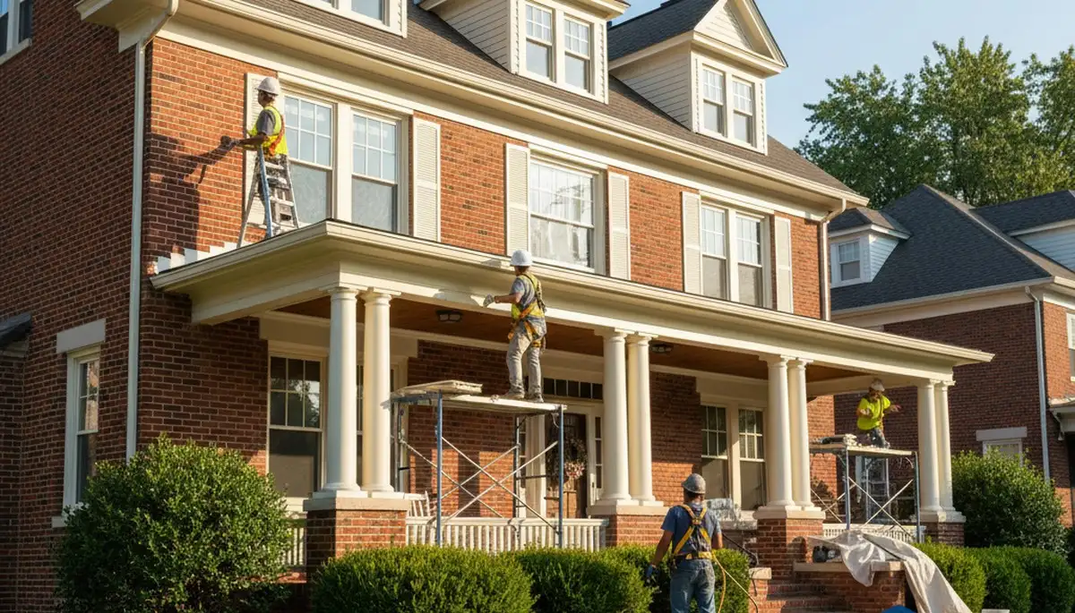 Exterior painting services in St Louis, MO for homes and businesses