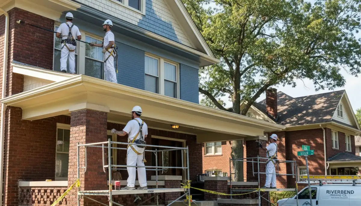 Exterior painting services in St. Louis, MO for homes and businesses