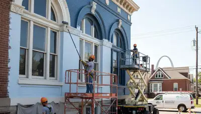 Professional exterior painting services in St. Louis, MO for homes and businesses