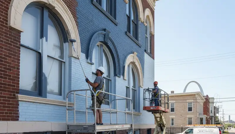 Exterior painting services in St. Louis, MO for homes and businesses