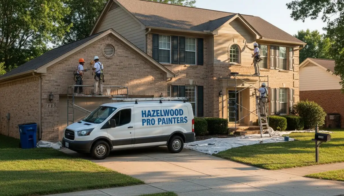 Exterior painting service in St. Louis, MO for homes and businesses