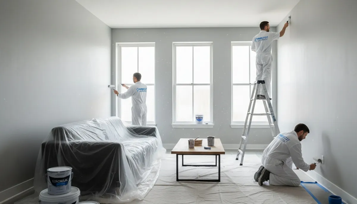 Interior house painting service in St Louis, MO by St Louis Paint Pros