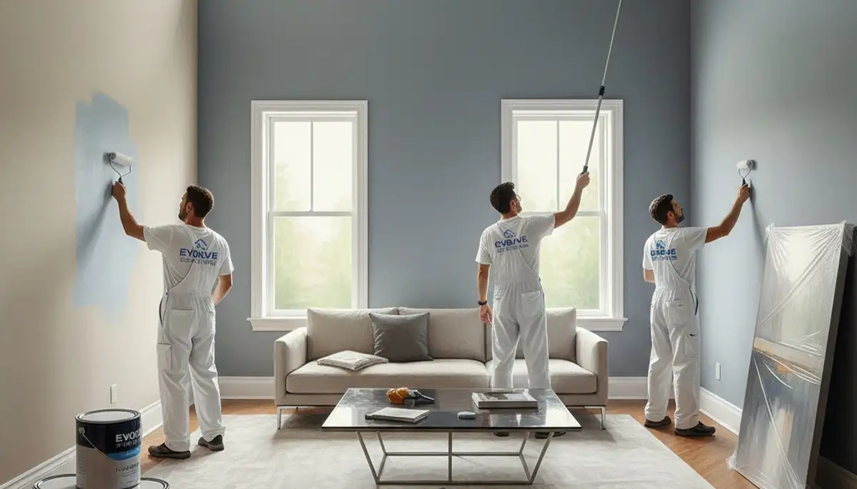 Interior house painting service in St Louis, MO for fresh, durable home interiors