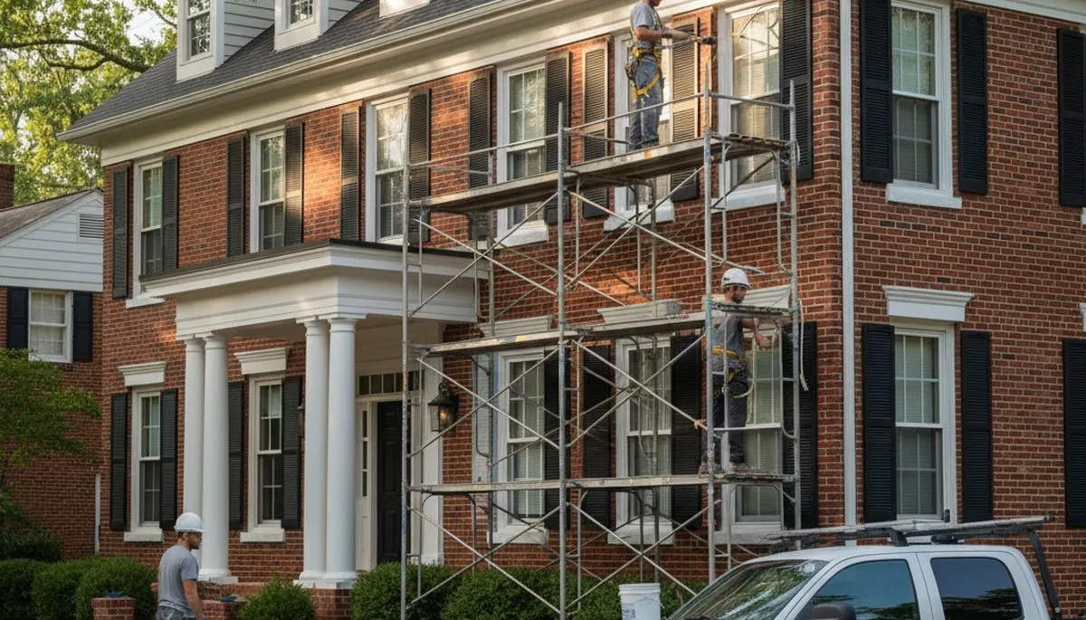 Exterior painting team serving St. Louis, MO for professional home and business painting services
