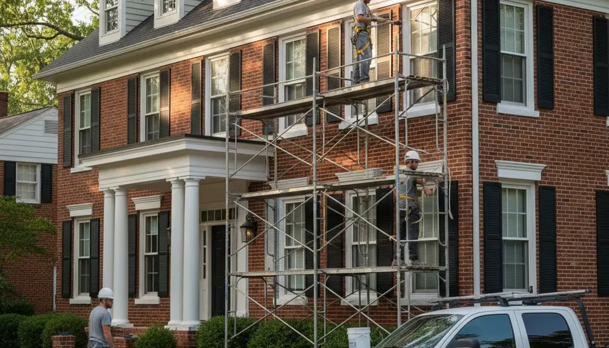 Exterior painting team serving St. Louis, MO for professional home and business painting services