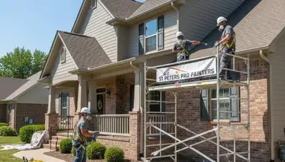 Exterior painting services in St. Louis, MO for homes and businesses