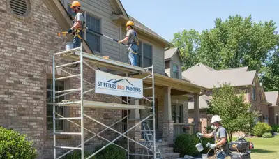 Professional exterior painting service in St. Louis, MO for homes and businesses